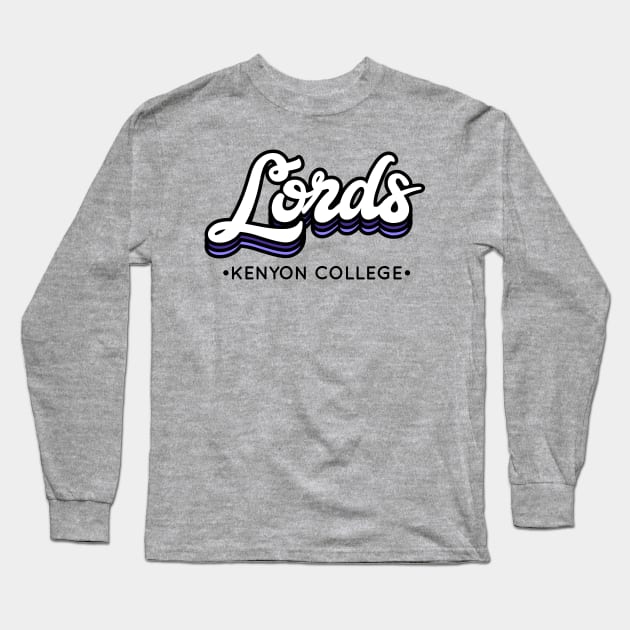 Lords - Kenyon University Long Sleeve T-Shirt by Josh Wuflestad